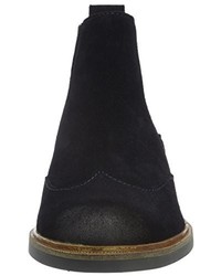 dunkelblaue Chelsea Boots von Marc O'Polo