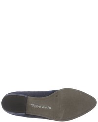 dunkelblaue Chelsea Boots von Tamaris