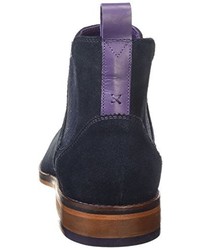 dunkelblaue Chelsea Boots von Ted Baker