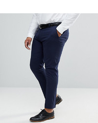 dunkelblaue Chinohose von ASOS DESIGN