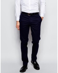 dunkelblaue Chinohose von Asos