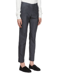 dunkelblaue Chinohose von Tom Ford