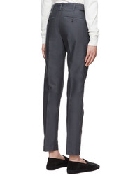 dunkelblaue Chinohose von Tom Ford