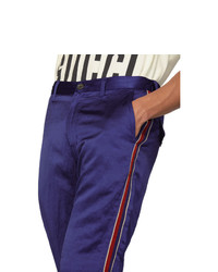 dunkelblaue Chinohose von Gucci