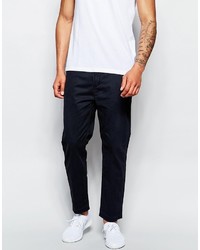 dunkelblaue Chinohose von Cheap Monday