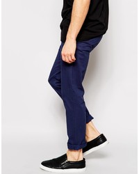 dunkelblaue Chinohose von Cheap Monday