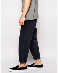 dunkelblaue Chinohose von Cheap Monday