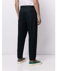 dunkelblaue Chinohose von Comme des Garcons Homme