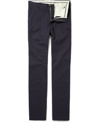 dunkelblaue Chinohose von Dunhill