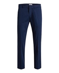 dunkelblaue Chinohose von ESPRIT Collection