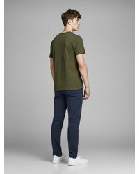 dunkelblaue Chinohose von Jack & Jones