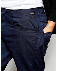 dunkelblaue Chinohose von Jack and Jones