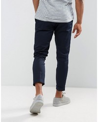 dunkelblaue Chinohose von Jack and Jones