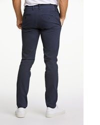 dunkelblaue Chinohose von Lindbergh