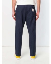 dunkelblaue Chinohose von MAISON KITSUNÉ