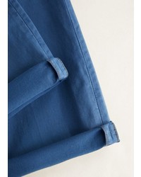 dunkelblaue Chinohose von Mango Man