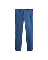 dunkelblaue Chinohose von Mango Man