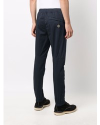 dunkelblaue Chinohose von Stone Island