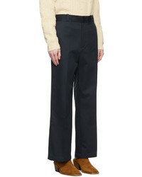 dunkelblaue Chinohose von Acne Studios