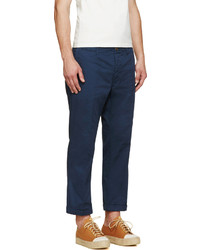 dunkelblaue Chinohose von VISVIM