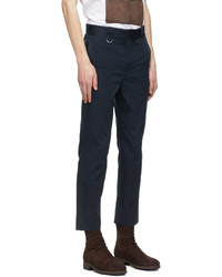 dunkelblaue Chinohose von Undercover