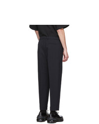 dunkelblaue Chinohose von Jil Sander