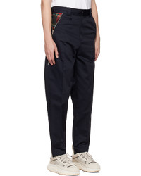 dunkelblaue Chinohose von Undercover