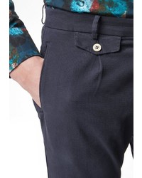 dunkelblaue Chinohose von Pierre Cardin