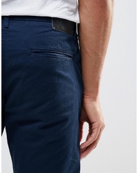 dunkelblaue Chinohose von Pull&Bear