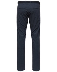 dunkelblaue Chinohose von Selected Homme