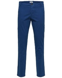 dunkelblaue Chinohose von Selected Homme