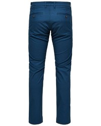 dunkelblaue Chinohose von Selected Homme