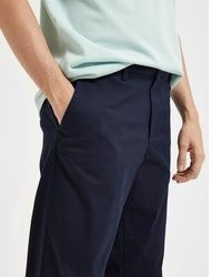 dunkelblaue Chinohose von Selected
