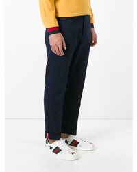 dunkelblaue Chinohose von Gucci