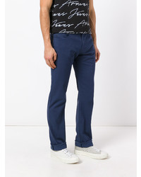 dunkelblaue Chinohose von Armani Jeans