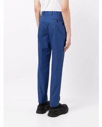 dunkelblaue Chinohose von Alexander McQueen