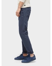 dunkelblaue Chinohose von Tom Tailor Denim