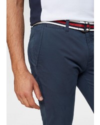 dunkelblaue Chinohose von TOM TAILOR POLO TEAM