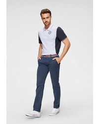 dunkelblaue Chinohose von TOM TAILOR POLO TEAM