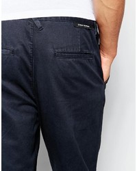 dunkelblaue Chinohose von Cheap Monday