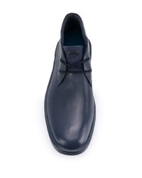 dunkelblaue Chukka-Stiefel aus Leder von Camper