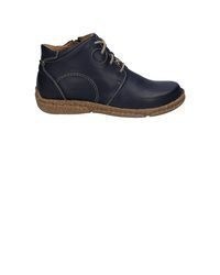 dunkelblaue Chukka-Stiefel aus Leder von Josef Seibel