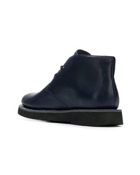 dunkelblaue Chukka-Stiefel aus Leder von Camper