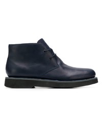 dunkelblaue Chukka-Stiefel aus Leder von Camper