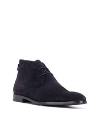 dunkelblaue Chukka-Stiefel aus Wildleder von PS Paul Smith