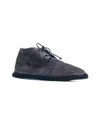 dunkelblaue Chukka-Stiefel aus Wildleder von Marsèll