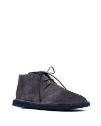 dunkelblaue Chukka-Stiefel aus Wildleder von Marsèll