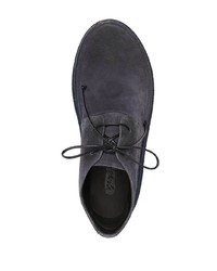 dunkelblaue Chukka-Stiefel aus Wildleder von Marsèll