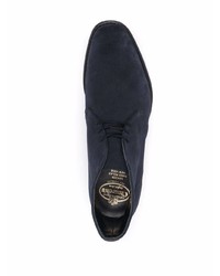 dunkelblaue Chukka-Stiefel aus Wildleder von Church's