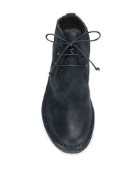 dunkelblaue Chukka-Stiefel aus Wildleder von Marsèll